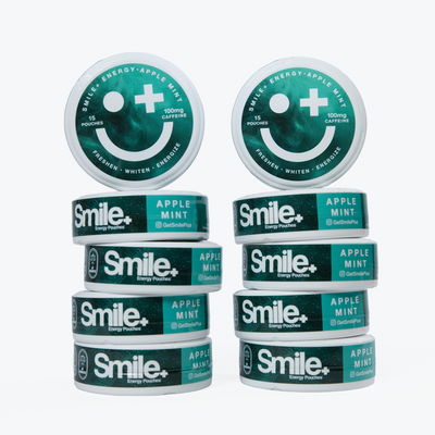 Pouches Énergie Pomme Menthe — 10 BOÎTES (+2 OFFERTES)