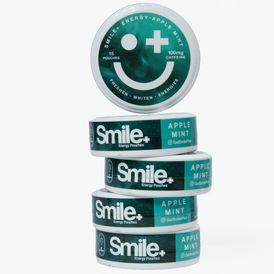 Pouches Énergie Pomme Menthe — 5 BOÎTES (+1 OFFERTE)