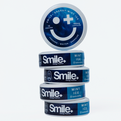 Pouches Énergie Menthe Glaciale — 5 BOÎTES (+1 OFFERTE)
