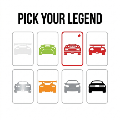 Pick your legend — 8 models