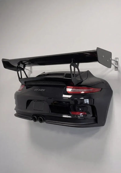 ApexShelf GT3-Style white supercar wall shelf